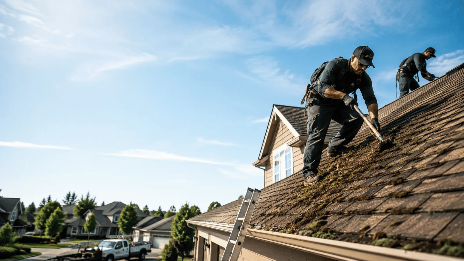 Roof Moss Removal in Swanton, OH near me